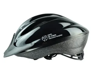 Custom Burke bike helmet for Bike Rodeos